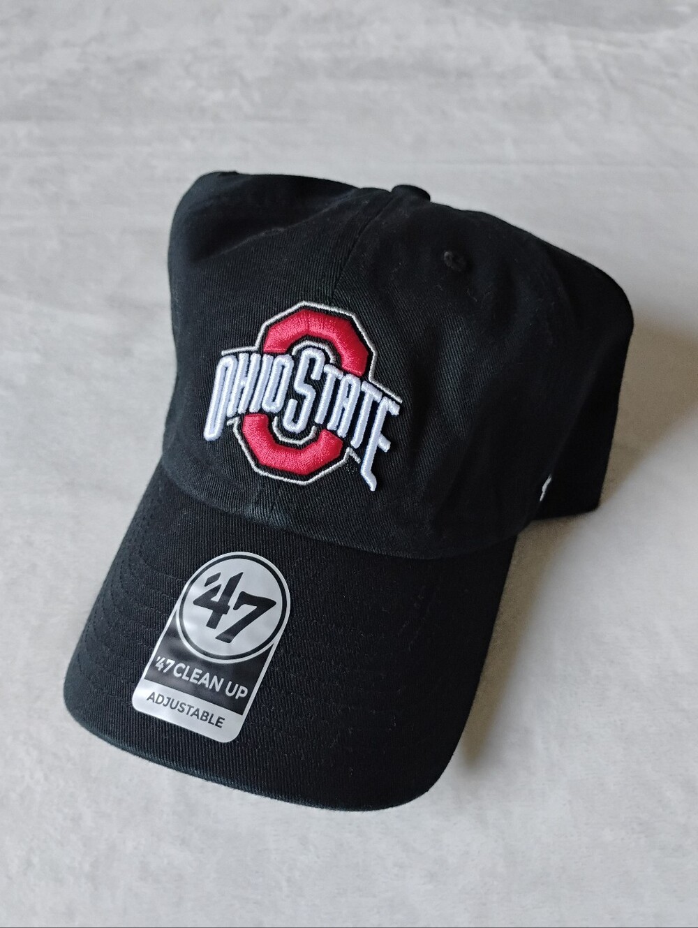 NWT Ohio State Buckeyes Black Hat | '47 Brand Relaxed Fit | OSFA